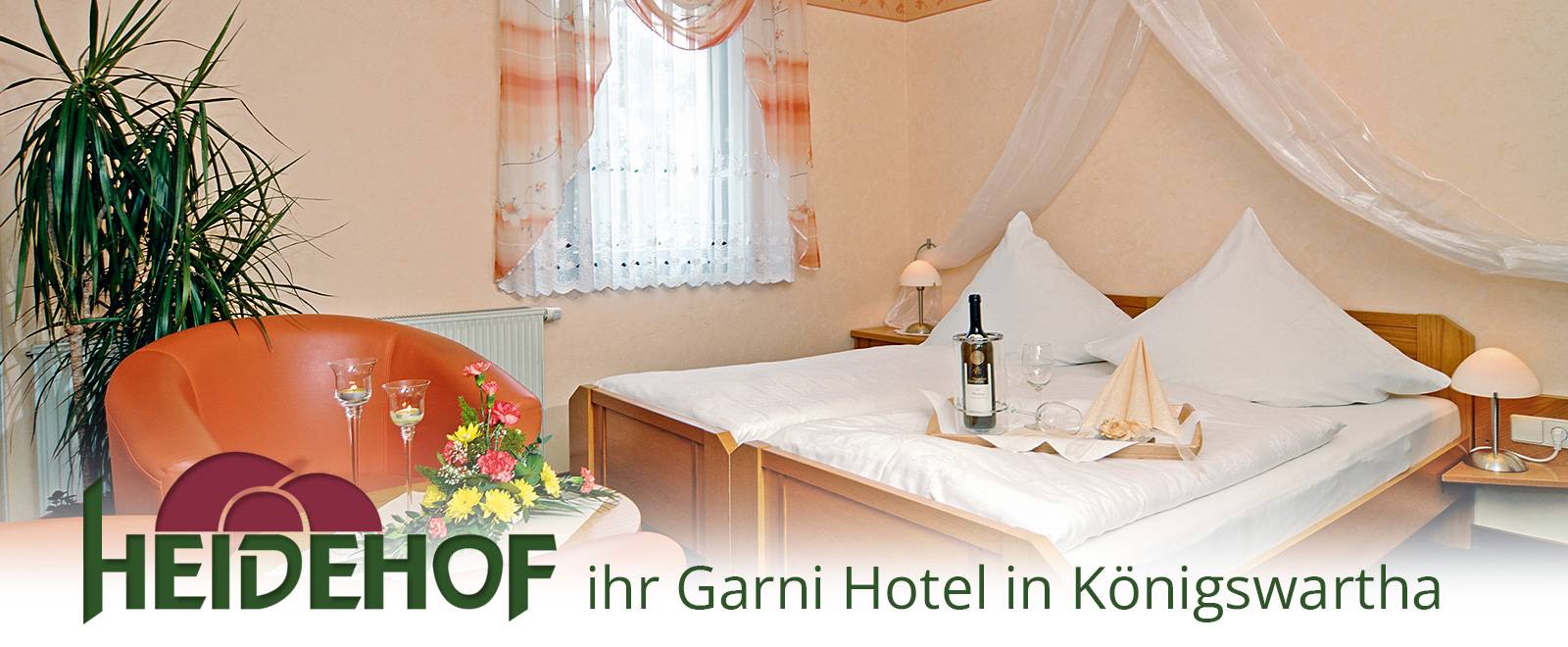 Heidehof ihr Garni Hotel in Königswartha, Oberlausitz