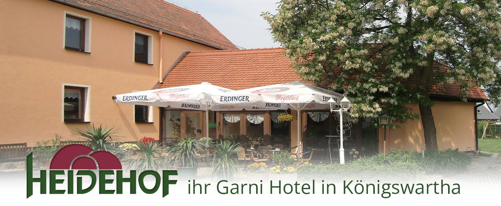 Heidehof ihr Garni Hotel in Königswartha, Oberlausitz